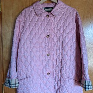 Burberry Blush Quilted Jacket